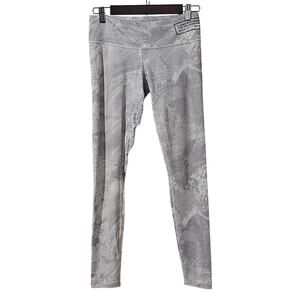 Reebok Speedwick Combat Grey Marble Leggings Size S